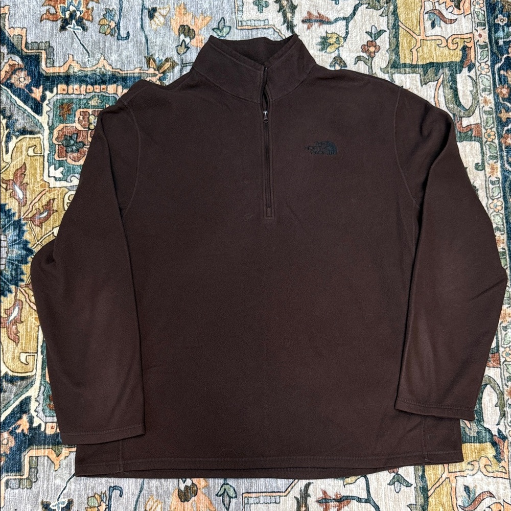 The North Face Dark Brown Fleece Pullover